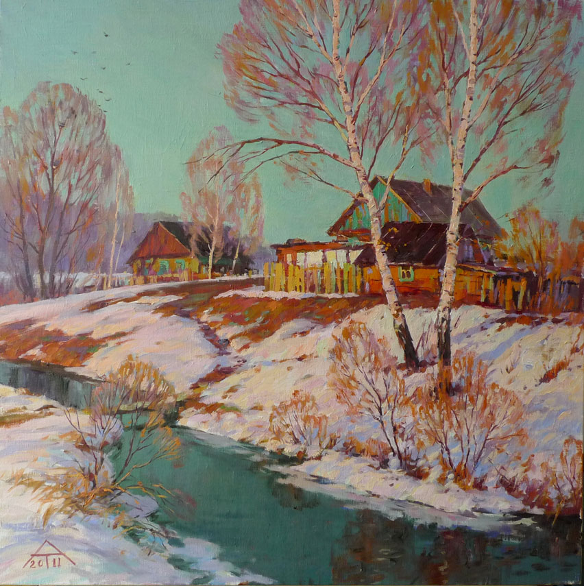 Warm day, 2010., Oil on canvas, 60x80